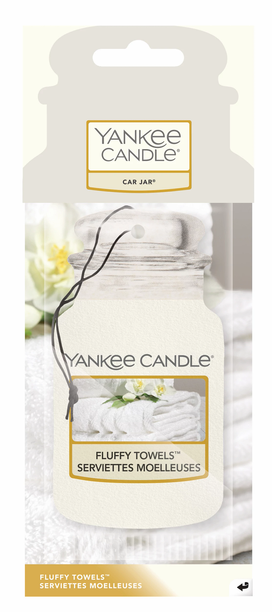 Yankee Candle - Diffusore con bastoncini profumati Fluffy Towels