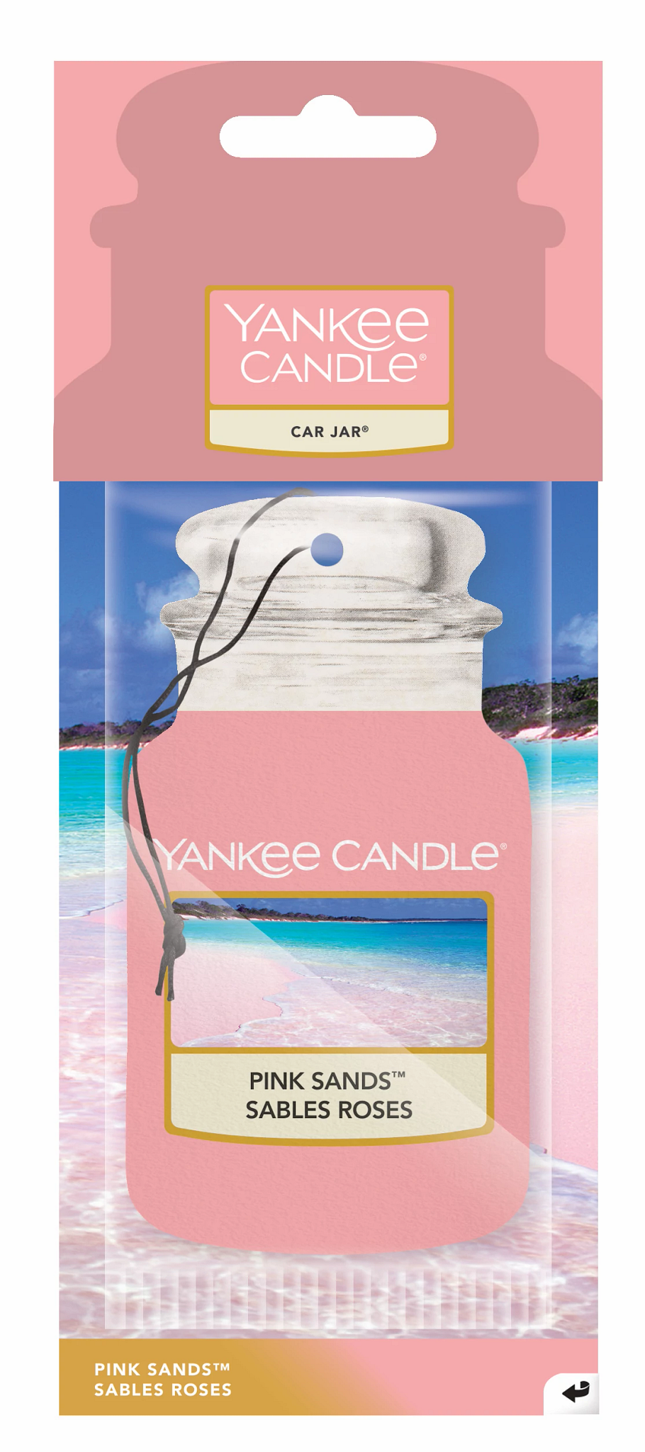 Yankee Candle - Car Jar Pink Sands – Home and Glam