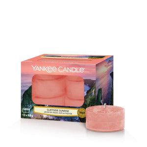 Yankee Candle - Candela Tea Light Cliffside Sunrise
