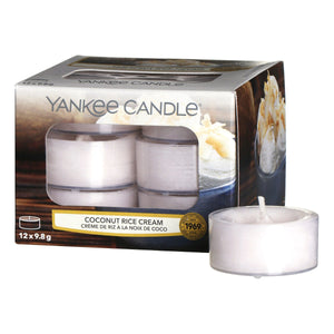 Yankee Candle - Candela Tea Light Coconut Rice Cream